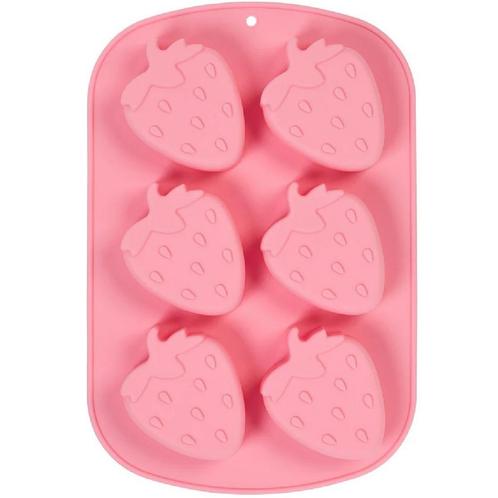 Tala Siliconen IJsblokjesvorm Aardbei (6), Hobby en Vrije tijd, Taarten en Cupcakes maken, Nieuw, Verzenden