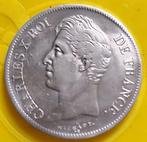 Frankrijk. Charles X. 5 Francs 1828-T, Nantes (Zonder