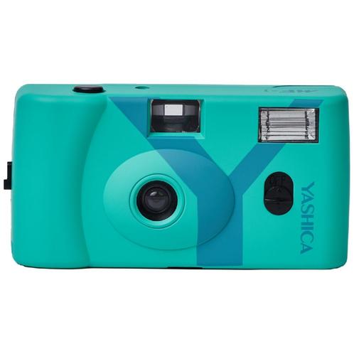 Yashica MF-1 SnapShot Art Camera Y Edition Turquoise, Audio, Tv en Foto, Fotocamera's Analoog, Nieuw, Ophalen of Verzenden