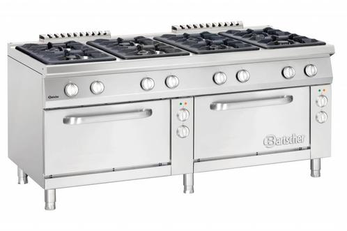 Bartscher Gasfornuis met 2 elektrische ovens | 8 Branders, Zakelijke goederen, Horeca | Keukenapparatuur, Verzenden