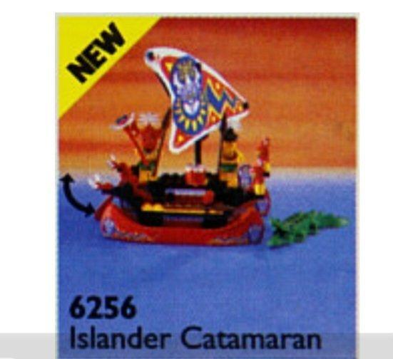 Lego Set - 6256 - Island Xtreme Stunts - Islander Catamaran, Kinderen en Baby's, Speelgoed | Duplo en Lego