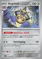 Aegislash 134/182 holo Paradox Rift, Hobby en Vrije tijd, Verzamelkaartspellen | Pokémon, Ophalen of Verzenden, Nieuw, Losse kaart
