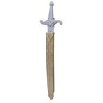 Lange ridder zwaarden zilver 60 cm volwassenen - Zwaarden, Nieuw, Ophalen of Verzenden