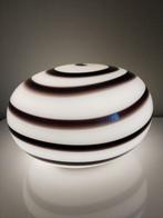 Tafellamp - Glas - Lamp zebra swirl