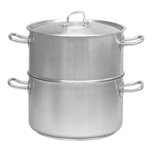 Stoom-Kookpan RVS | Ø28cm | 10L | gas, keramisch, inductie, Zakelijke goederen, Horeca | Overige, Verzenden