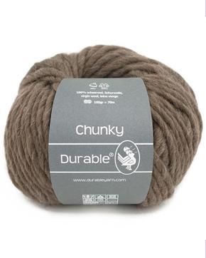 Durable Chunky Garen - 2230 Dark Brown, Hobby en Vrije tijd, Naaien en Fournituren, Nieuw