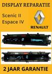 Renault Scenic II Instrumentenpaneel Display KM teller