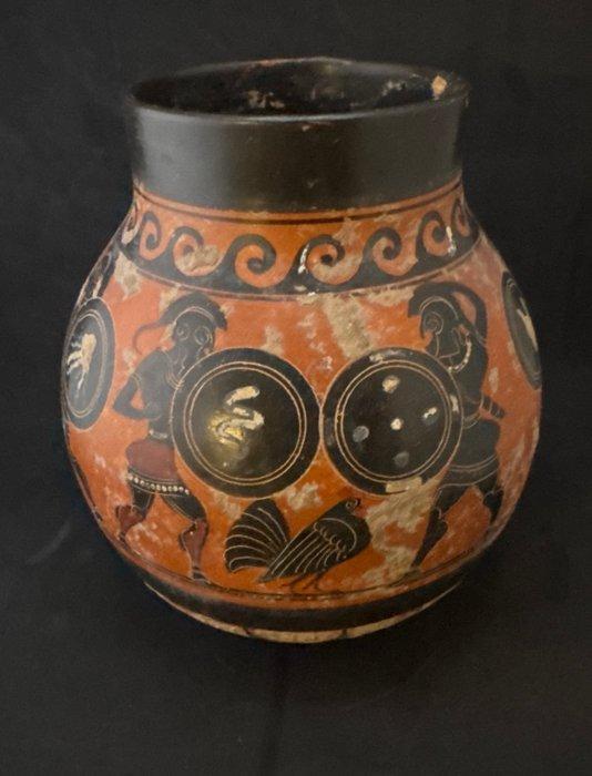 Aardewerk Vaas - 19 cm - Vaas in Griekse stijl (Zonder, Antiek en Kunst, Antiek | Overige Antiek