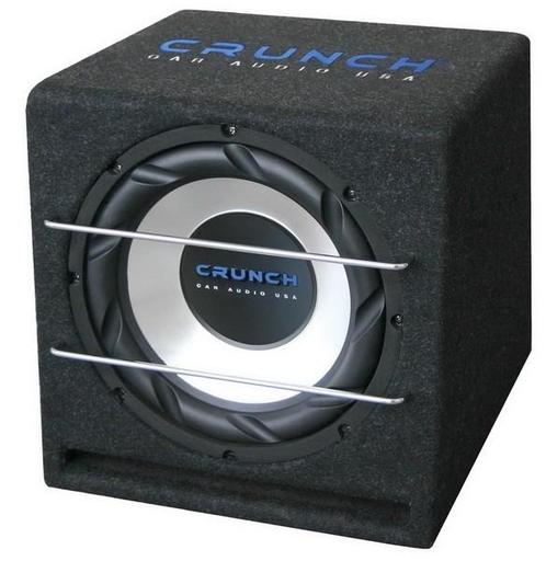 Crunch Subwoofer in kist CRB350 350 Watt RMS, Auto-onderdelen, Overige Auto-onderdelen, Ophalen of Verzenden