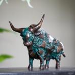 sculptuur, NO RESERVE PRICE - Bull in Pieces Sculpture - 17