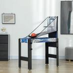 TRUUSK Multigame Speeltafel 5-in-1 - Biljart, Tafeltennis, H, Verzenden, Nieuw