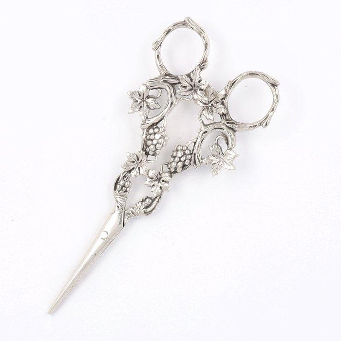 Zaanlandse Zilversmederij - Druivenschaar - .833 zilver, Antiek en Kunst, Antiek | Goud en Zilver