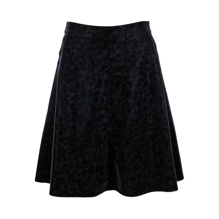 Frogbox • zwarte rok in faux suede • 36, Kleding | Dames, Rokken, Zwart, Nieuw, Maat 36 (S), Verzenden