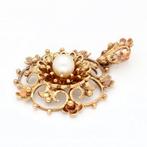 Hanger - 14 karaat Geel goud - Parel, Sieraden, Tassen en Uiterlijk, Antieke sieraden