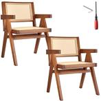 Eetkamerstoel Lizzy met Weens vlechtwerk in boho-stijl - don, Huis en Inrichting, Stoelen, Verzenden, Nieuw