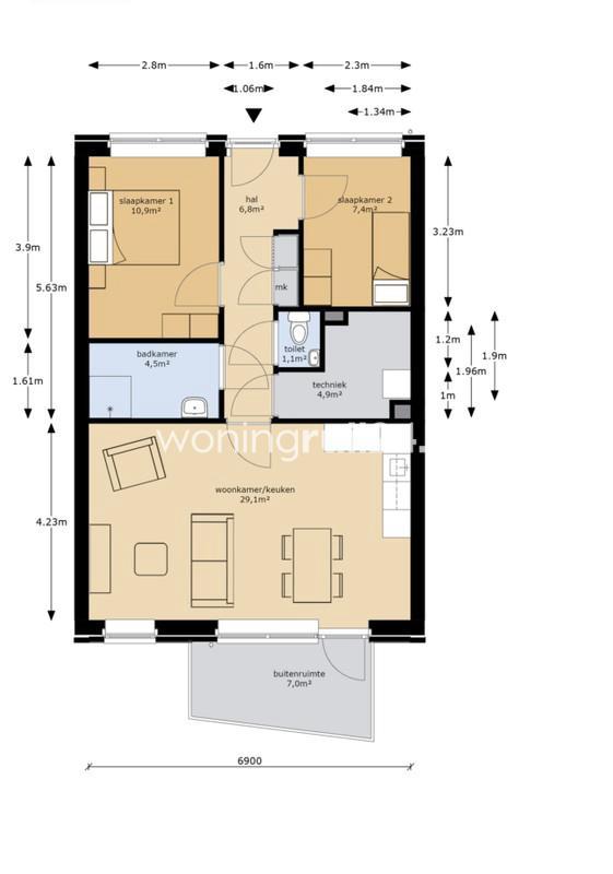 Woningruil - Magelhaenstraat 40H - 3 kamers en Utrecht, Huizen en Kamers, Woningruil, Utrecht