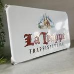 La Trappe Bier, Emaille Reclamebord, 1990 - Reclamebord -