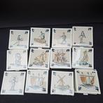 Twaalf KLM Business Class tegels in verpakking - 1980-1990, Antiek en Kunst