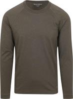 Marc OPolo Longsleeve T-Shirt Copley Bruin maat L Heren, Verzenden, Nieuw, Maat 52/54 (L), Marc O'Polo