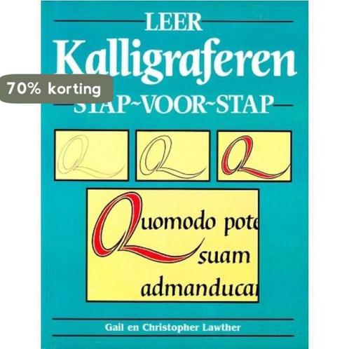 Leer Kalligraferen stap-voor-stap 9789067611763 Lawther, Boeken, Overige Boeken, Gelezen, Verzenden