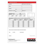 Kalibratiecertificaat - handpalletwagen Ravas, Verzenden