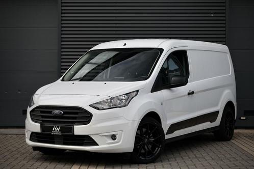 Ford Transit Connect 1.5 EcoBlue L2 | 3-Zitter | Airco | PDC, Auto's, Bestelauto's, Dealer onderhouden, Lease, Zwart, Handgeschakeld