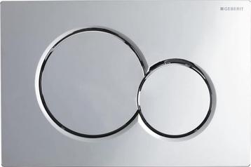 Geberit Sigma 01 bedieningspaneel - chroom beschikbaar voor biedingen