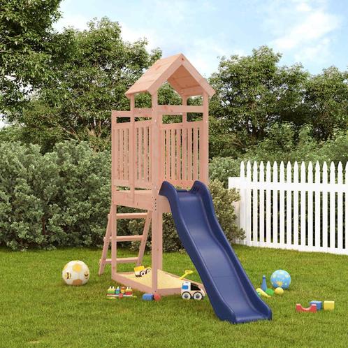 vidaXL Speelhuis massief douglashout, Kinderen en Baby's, Speelgoed | Buiten | Speeltoestellen, Nieuw, Verzenden