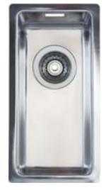 Spoelbak RVS 18x40x14 CM HorecaTraders, Zakelijke goederen, Horeca | Meubilair en Inrichting, Verzenden