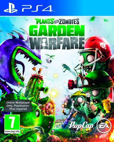 Plants vs Zombies Garden Warfare-Standaard (PlayStation 4), Spelcomputers en Games, Games | Sony PlayStation 4, Zo goed als nieuw