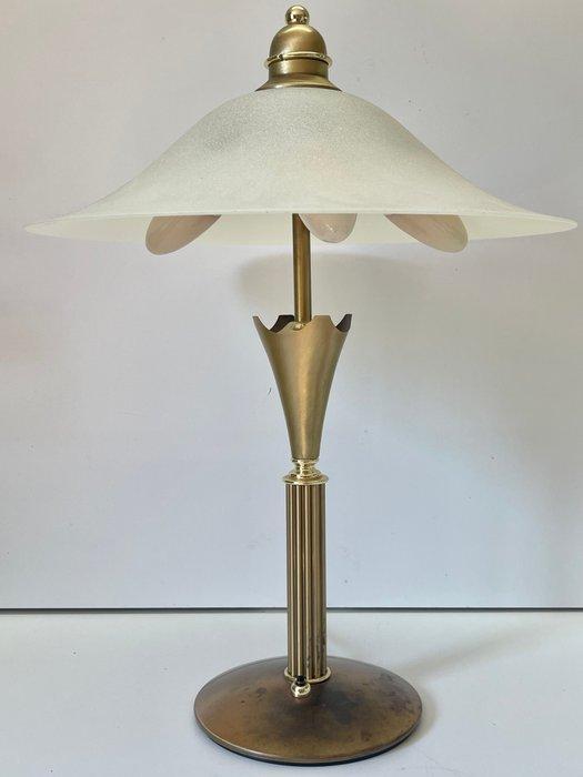 Frantzen B.V. - Tafellamp - Design Paddenstoel Lamp - Glas,, Antiek en Kunst, Curiosa en Brocante