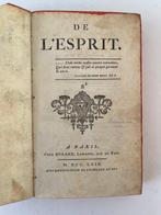 C. A. Helvétius - De lEsprit - 1769, Antiek en Kunst