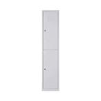 Lockerkast 2-deurs 1900x410x500 mm (hxbxd) grijs, Huis en Inrichting, Kasten | Lockerkasten, Nieuw