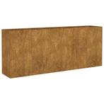 Cortenstalen Plantenbak 200x40x80 - Tweedekansje - Stevig..., 100 cm of meer, Nieuw, Ophalen of Verzenden, Metaal