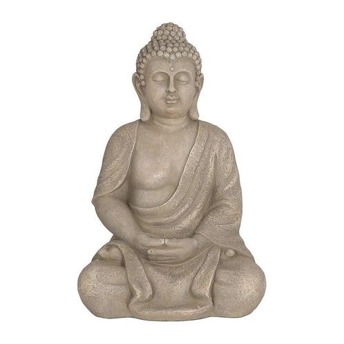 Boeddha zittend XL - 63 cm, Huis en Inrichting, Woonaccessoires | Boeddhabeelden, Verzenden