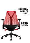 Bureaustoel - Herman Miller Sayl - gamingstoel - rood