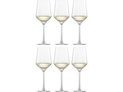 Veiling - Schott Zwiesel Pure Kristal Glazen 407 ml 6 Stuks, Verzamelen, Glas en Borrelglaasjes, Gebruikt