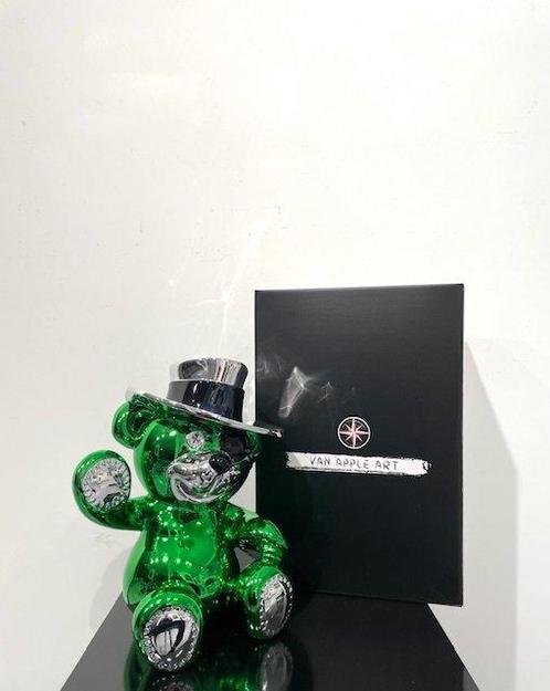 Van Apple - Bandit Bear, Antiek en Kunst, Kunst | Schilderijen | Modern