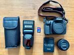 Canon EOS 80D + EF 50/1.8 STM + Godox TT600 Digitale reflex, Nieuw