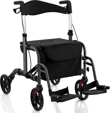 2dekans | Coast Opvouwbare Rollator - Multifunctioneel - beschikbaar voor biedingen