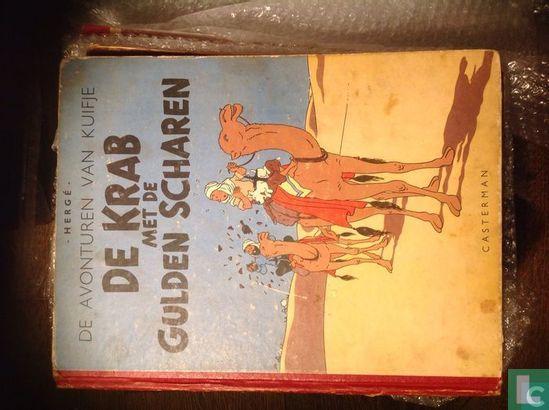 Kuifje - De krab met de gulden scharen    - 1950, Boeken, Stripboeken, Gelezen, Eén stripboek, Verzenden