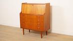 Vintage secretaire | Deens | Teak | 108 cm, Ophalen of Verzenden, Nieuw
