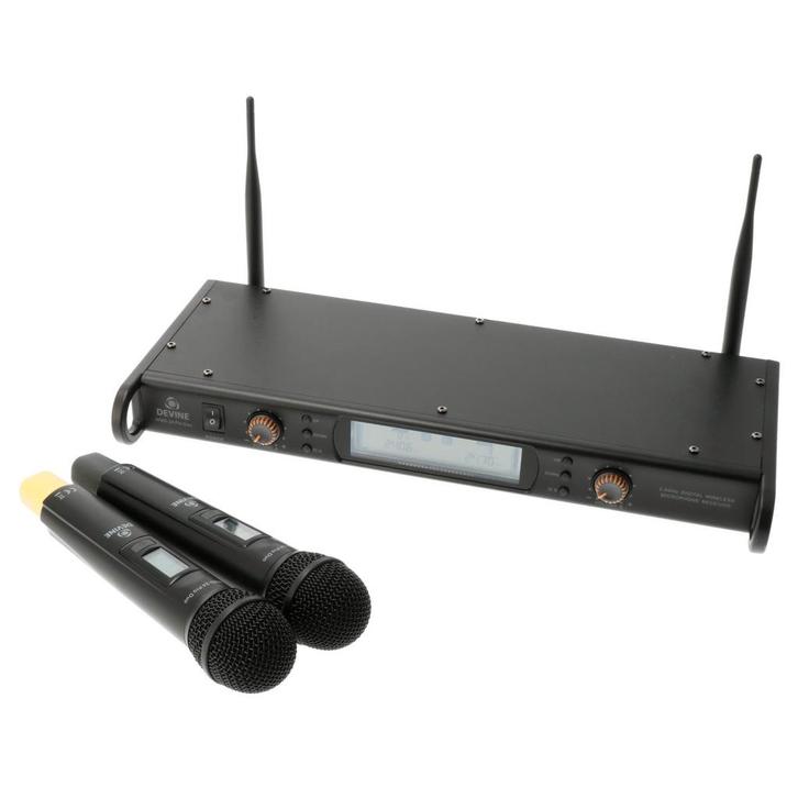 Devine WMD-24 Pro Duo draadloos handheld systeem (2.4 GHz), Muziek en Instrumenten, Microfoons, Verzenden