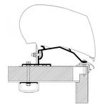 Thule LMC Caravan Roof Adapter Kit, Caravans en Kamperen, Tenten, Nieuw