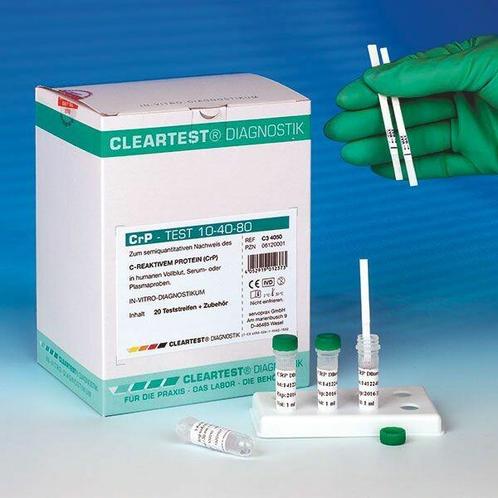 Cleartest® CRP 10 testen, Diversen, Verpleegmiddelen, Nieuw, Verzenden