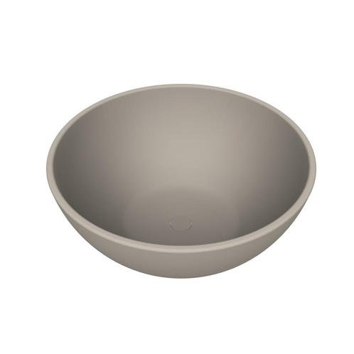 Waskom Arcqua Prince Opbouw 38x14 cm Rond Mat Klei, Doe-het-zelf en Verbouw, Sanitair, Overige typen, Nieuw, Ophalen of Verzenden