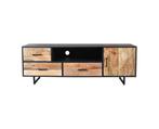 Tv-meubel Kate Mangohout | 160 cm, Ophalen of Verzenden, Nieuw