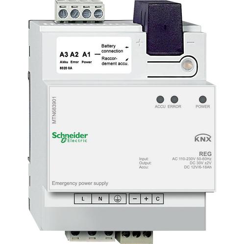 Schneider Electric KNX Emergency Power Supply - MTN683901, Doe-het-zelf en Verbouw, Elektra en Kabels, Overige typen, Nieuw, Verzenden