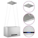Eiland Afzuigkap RVS 55cm: Luxe Keuken, Tweedekansje!, Ophalen of Verzenden, Nieuw, Eilandschouwkap, Recirculatie
