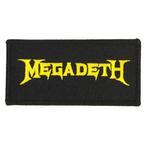 Megadeth Standard Logo Patch - Officiële Merchandise, Nieuw